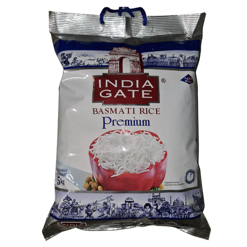 米・雑穀・粉類 INDIA GATE Basmati Rice 5kg India Gate Basmati Rice Classic (1kg/5kg) - Superior Indian